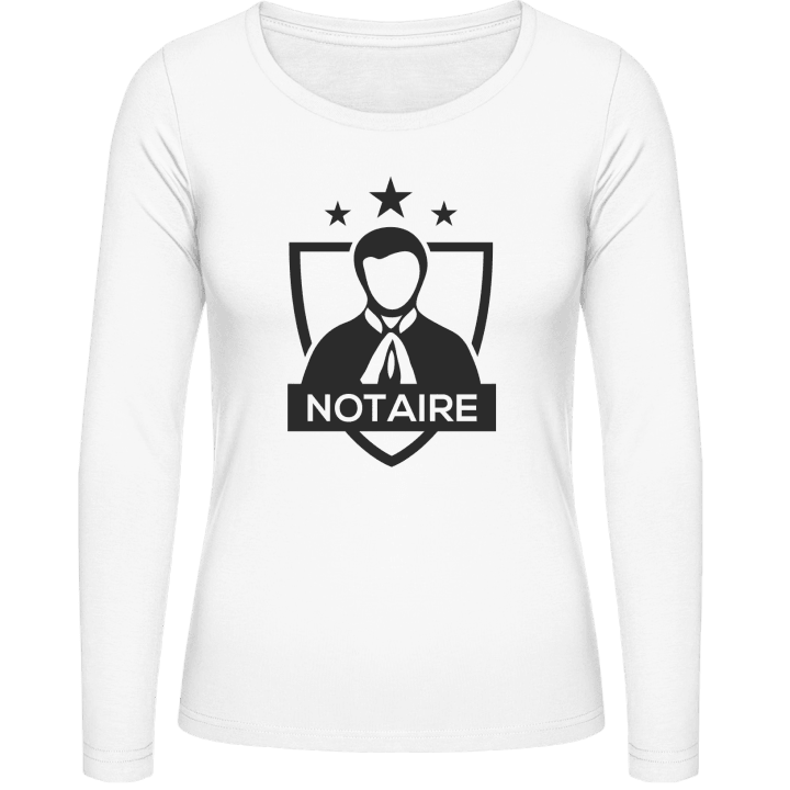 Notaire Frauen Langarmshirt contain pic