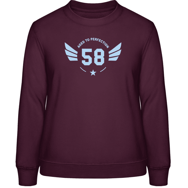 58 Years Perfection Sweatshirt för kvinnor 0 image