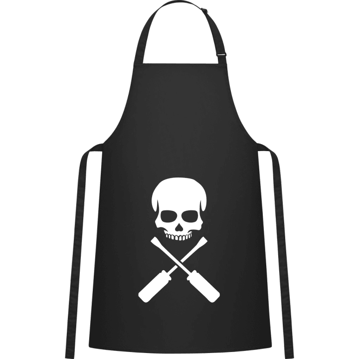 Electrician Skull Kitchen Apron contain pic