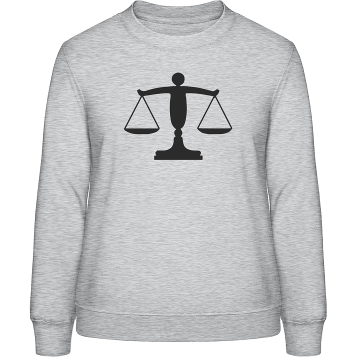 Justice Balance Sweat-shirt pour femme contain pic