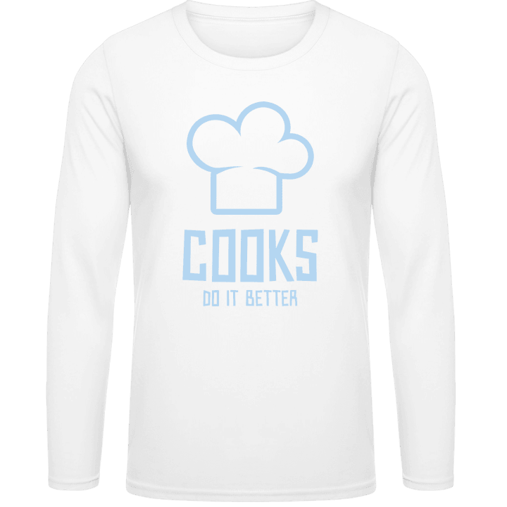 Cooks Do It Better Camicia a maniche lunghe contain pic