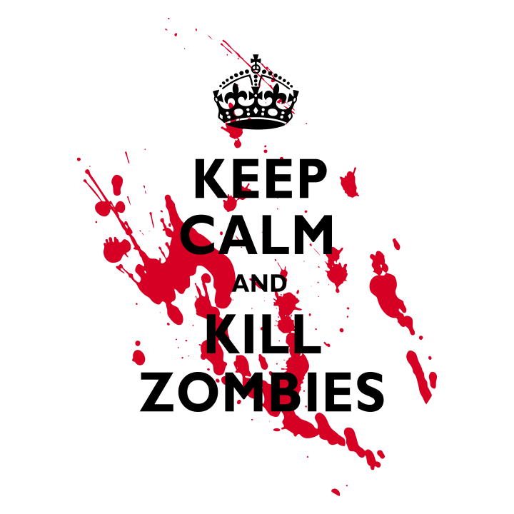 Keep Calm And Kill Zombies T-shirt à manches longues 0 image