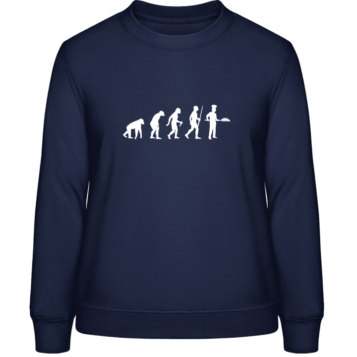 Baker Evolution Frauen Sweatshirt contain pic