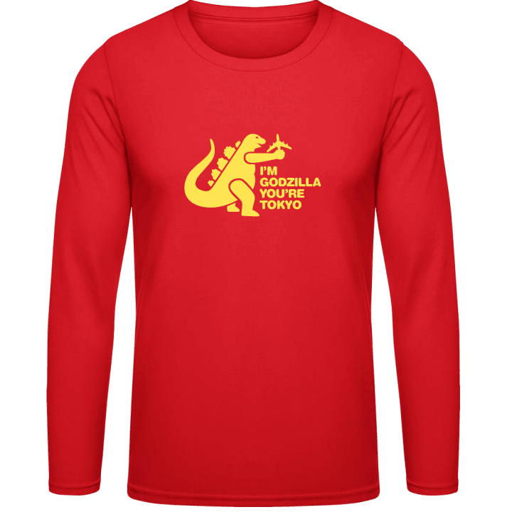 Godzilla Shirt met lange mouwen 0 image