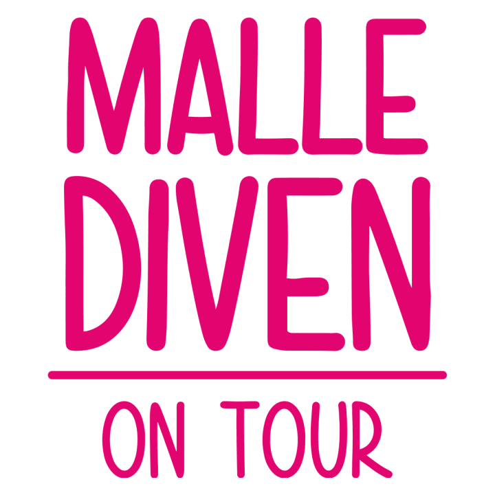 Malle Diven on Tour Vrouwen Hoodie 0 image