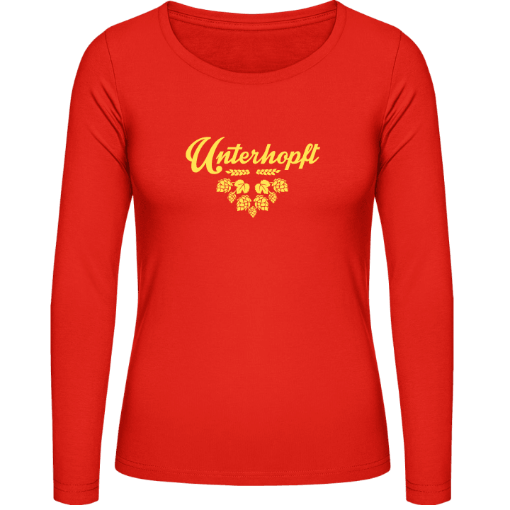 Unterhopft Frauen Langarmshirt contain pic