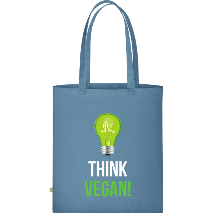 Think Vegan Logo Stofftasche contain pic