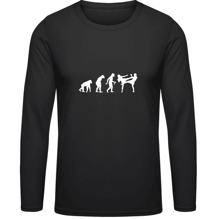 Kickboxing Evolution T-shirt à manches longues contain pic