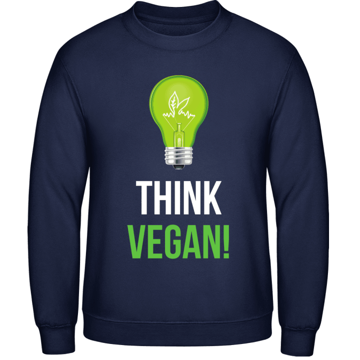 Think Vegan Logo Sudadera contain pic