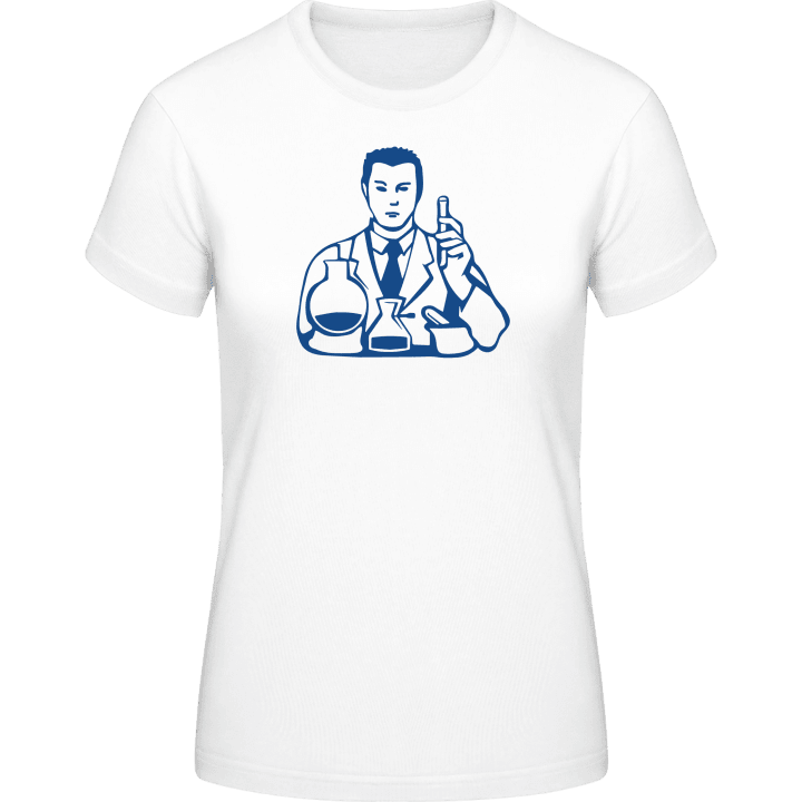 Chemist Outline T-skjorte for kvinner contain pic