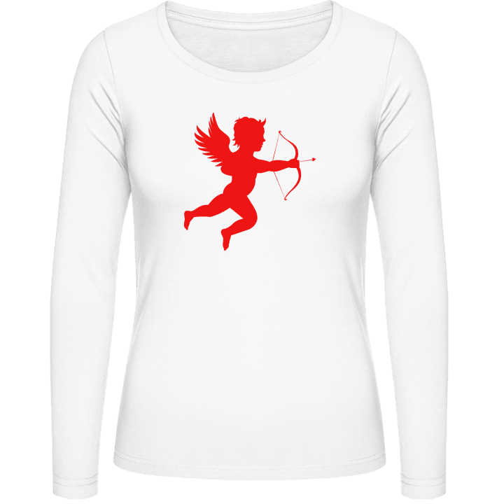 Amor Love Angel Langermet skjorte for kvinner contain pic