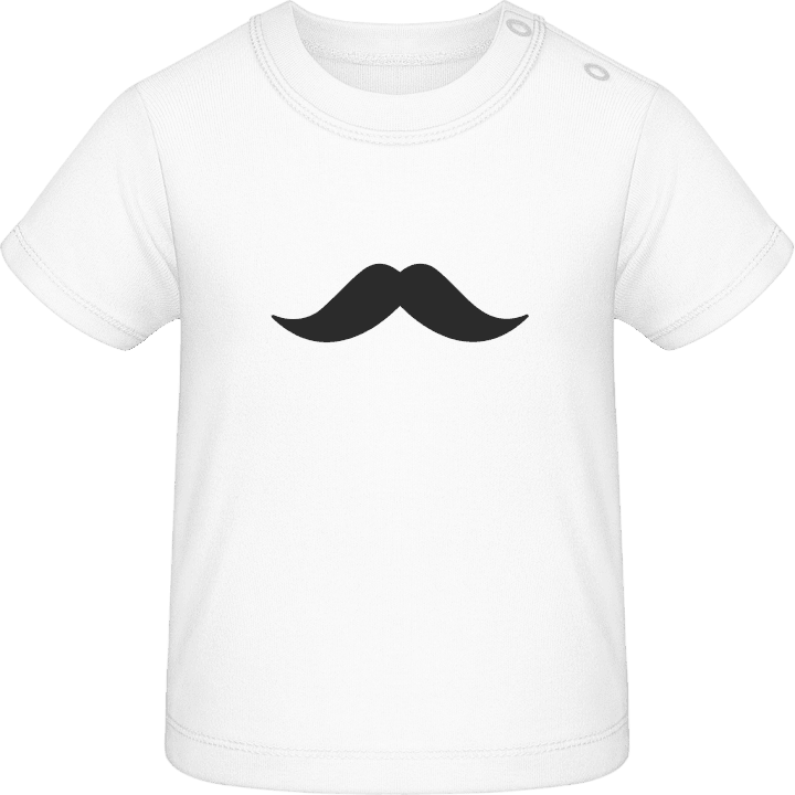 Mustache Schnurrbart Baby T-Shirt contain pic