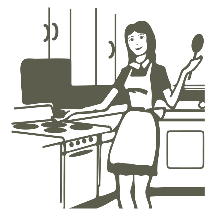 Housewife Icon Kitchen Apron 0 image