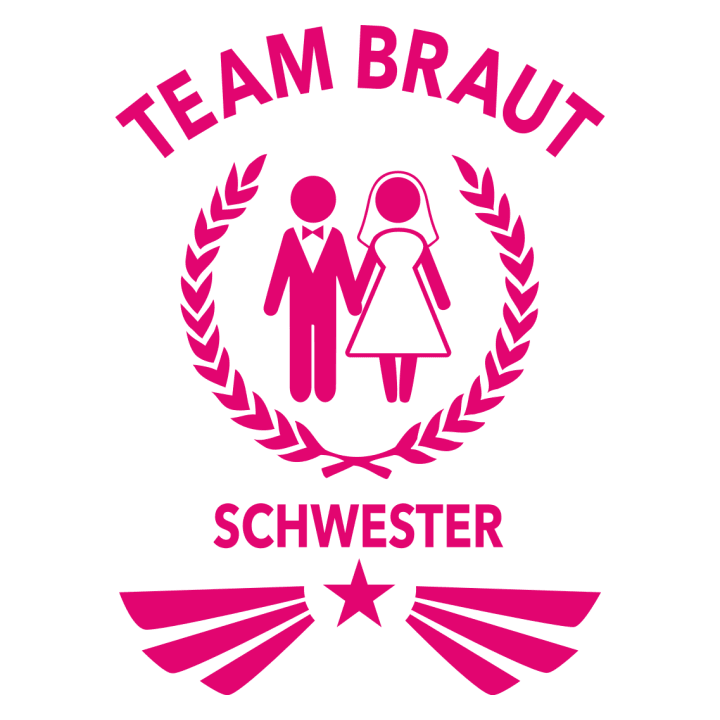 Team Braut Schwester Sweat à capuche pour femme 0 image
