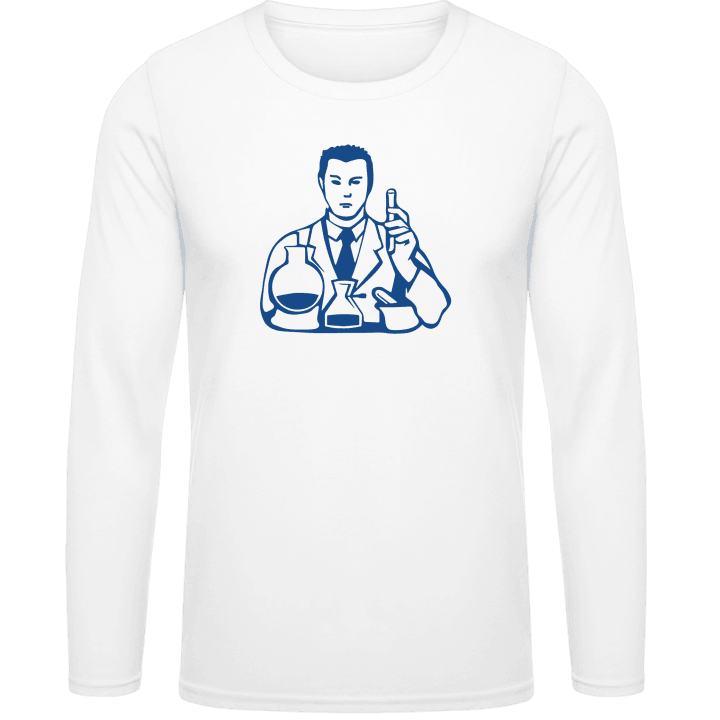 Chemist Outline Shirt met lange mouwen contain pic