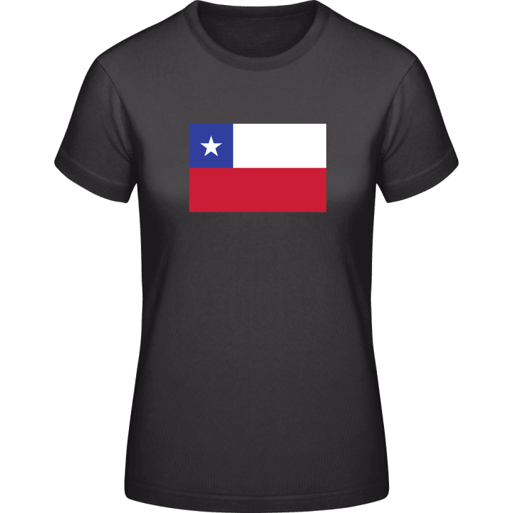 Chile Flag T-shirt för kvinnor contain pic