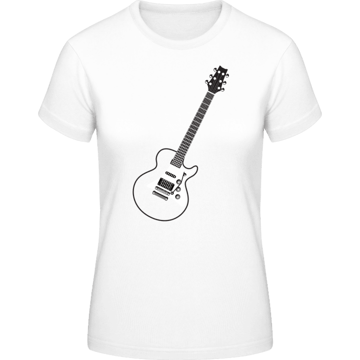 Electric Guitar T-skjorte for kvinner contain pic
