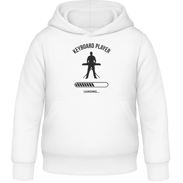 Keyboard Player Loading Kids Hoodie contain pic