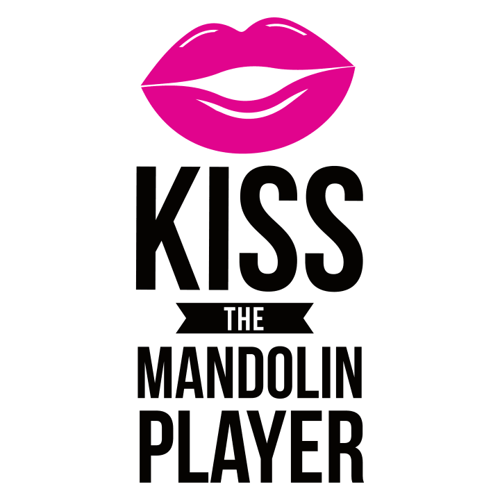 Kiss The Mandolin Player Kitchen Apron 0 image