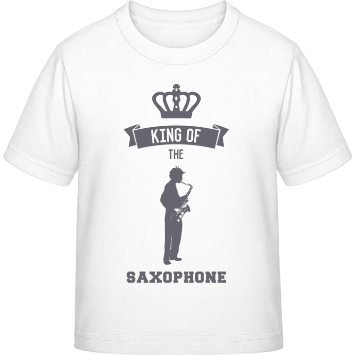 King Of The Saxophone Maglietta per bambini contain pic