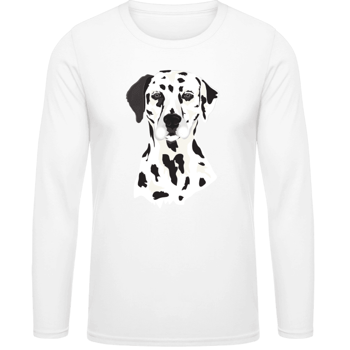 tête de dalmatien T-shirt à manches longues 0 image