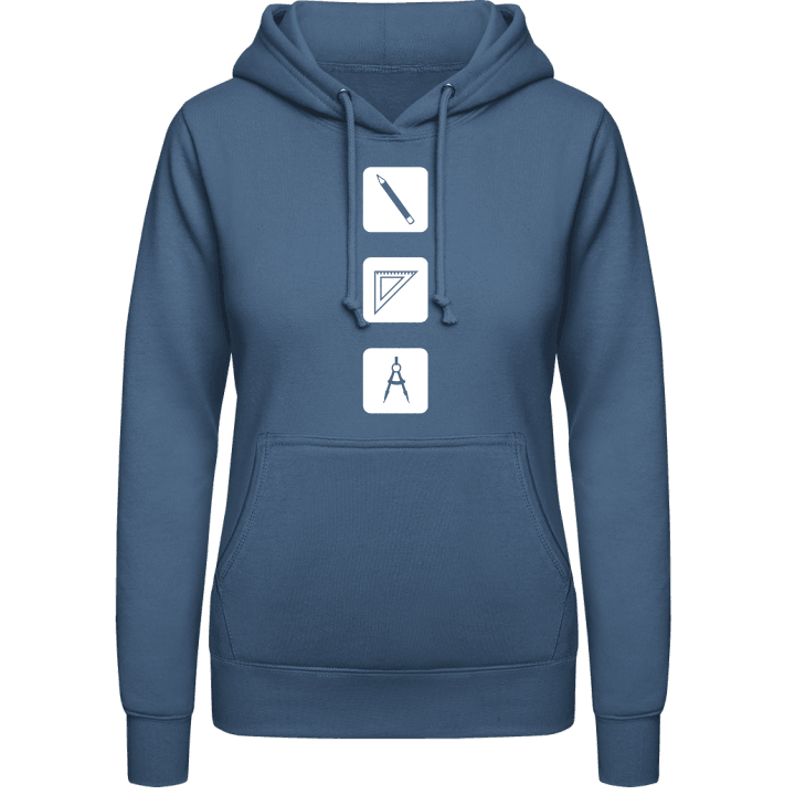 Architecture Tools Vrouwen Hoodie contain pic
