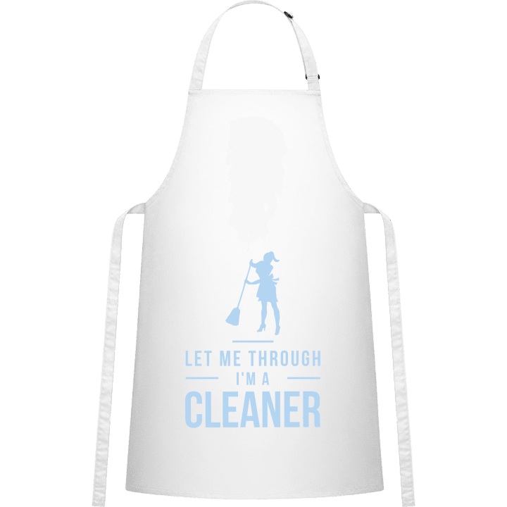 Let Me Through I´m A Cleaner Delantal de cocina contain pic