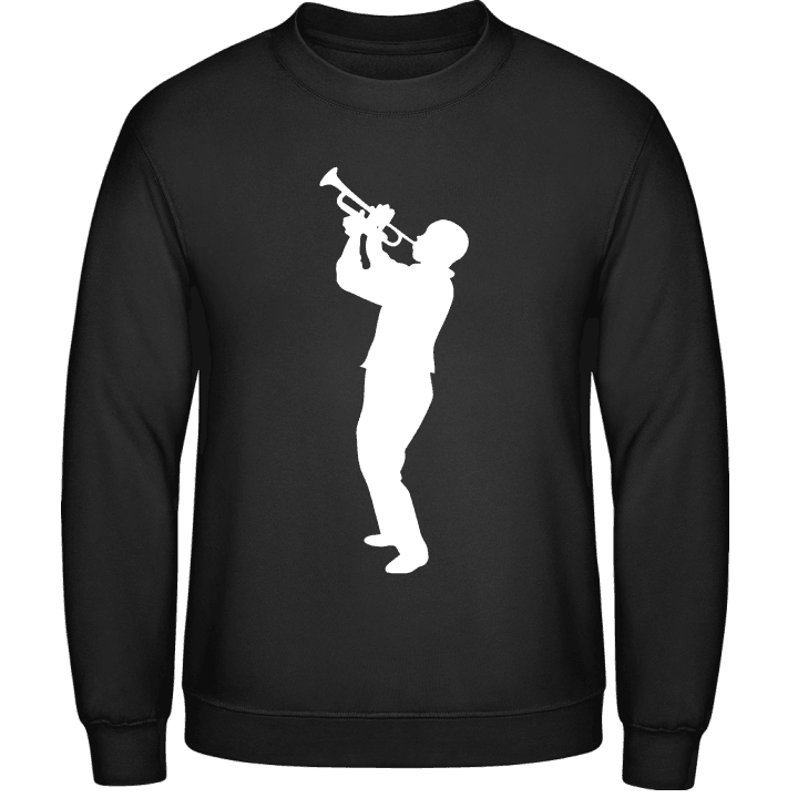 Trumpeter Silhouette Sweatshirt contain pic