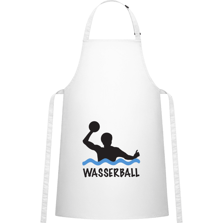 Wasserball Silhouette Kochschürze contain pic