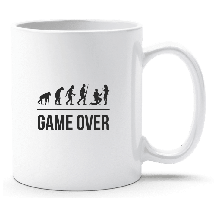 Game Over Evolution Wedding Taza contain pic