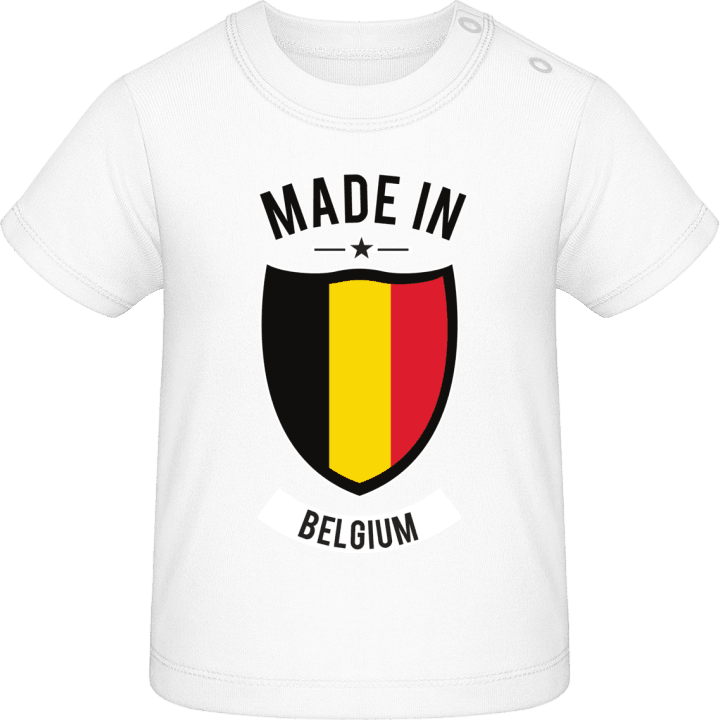 Made in Belgium T-shirt bébé contain pic