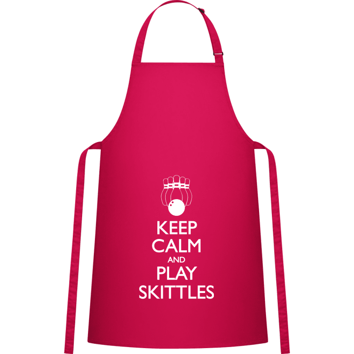 Keep Calm And Play Skittles Delantal de cocina contain pic