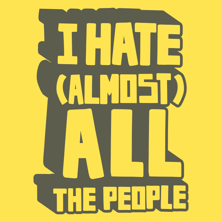 Hate All People T-skjorte for kvinner 0 image