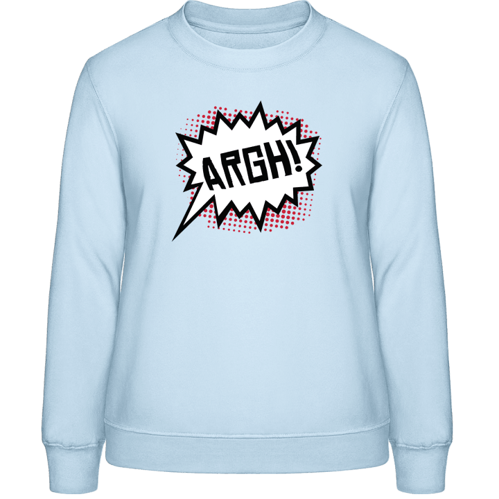 Argh Comic Frauen Sweatshirt 0 image