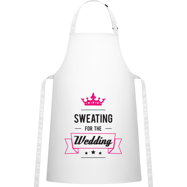 Sweating for the Wedding Kitchen Apron contain pic