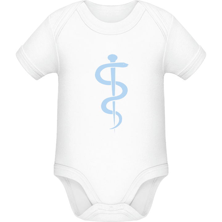 Medical Care Snake Symbol Baby romper kostym contain pic