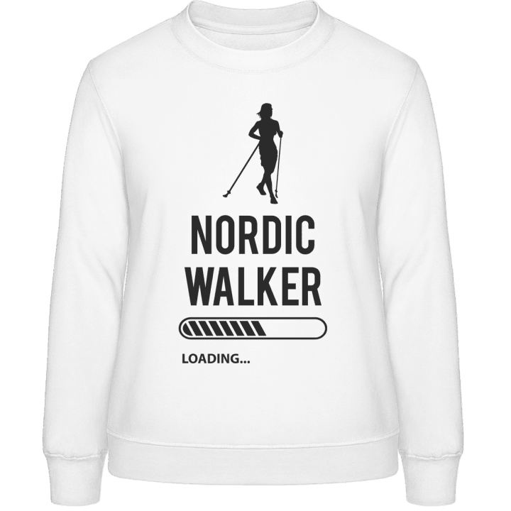Nordic Walker Loading Frauen Sweatshirt contain pic