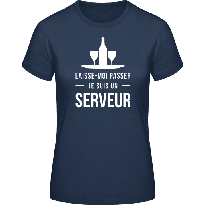 Laisse moi passer je suis un serveur Frauen T-Shirt 0 image