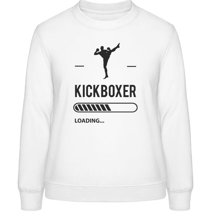 Kickboxer Loading Vrouwen Sweatshirt contain pic