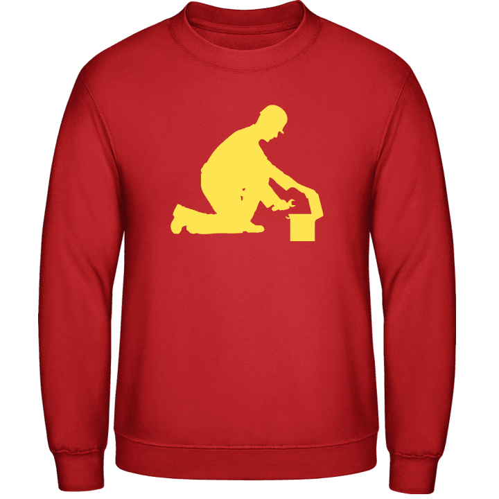 Mechanic And Tool Box Silhouette Sweatshirt 0 image