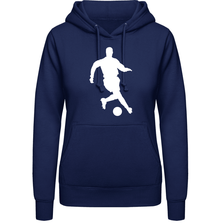 Footballer Soccer Player Women Hoodie contain pic