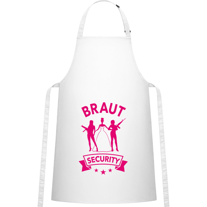 Braut Security bewaffnet Delantal de cocina contain pic