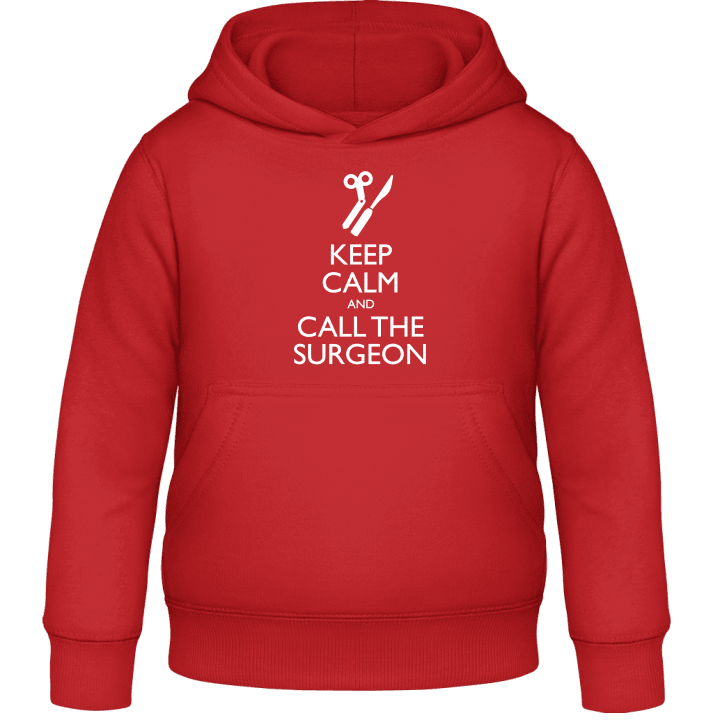 Keep Calm And Call The Surgeon Felpa con cappuccio per bambini contain pic