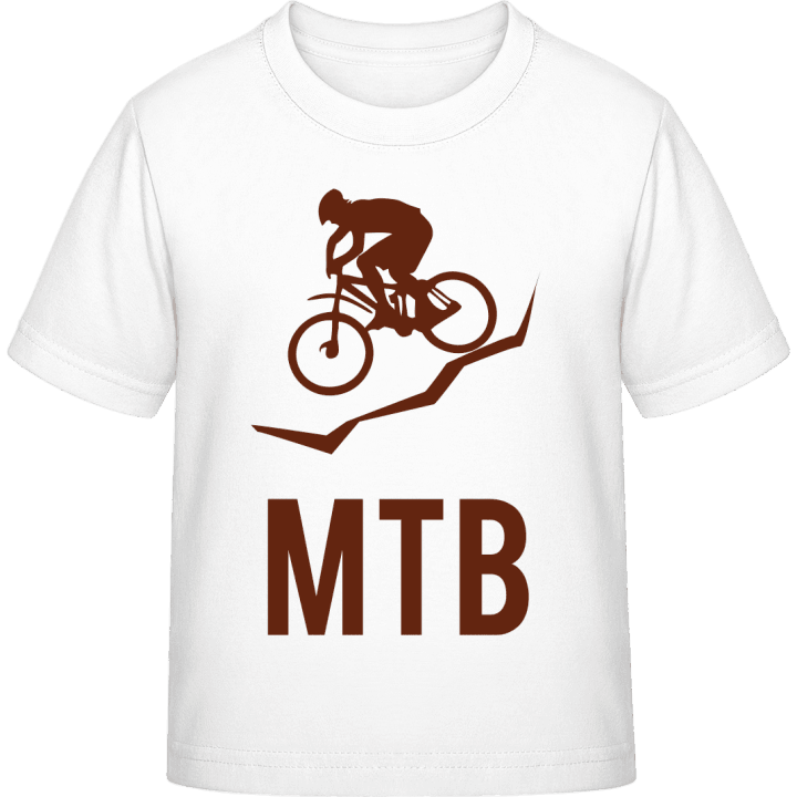 MTB Mountain Bike T-skjorte for barn contain pic