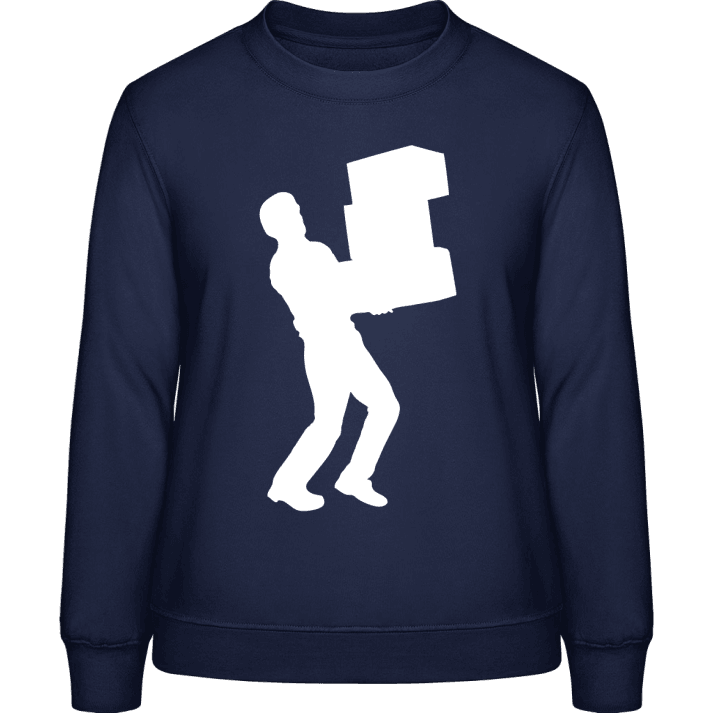 Moving Man Sweatshirt för kvinnor contain pic