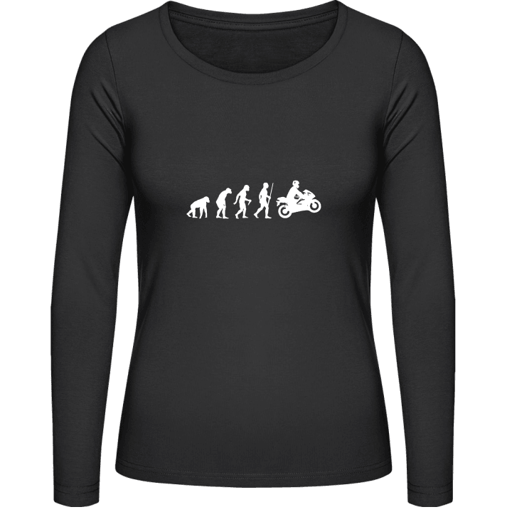Born To Ride Motorbike Evolution Women long Sleeve Shirt 0 image