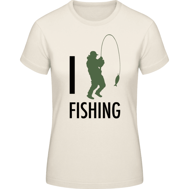 I Heart Fishing Vrouwen T-shirt 0 image
