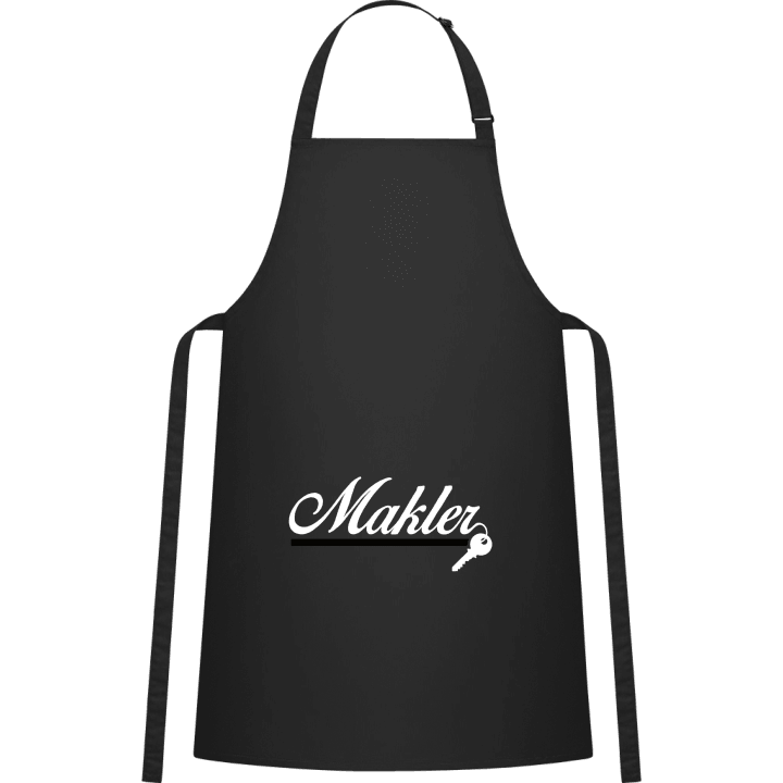 Makler Schriftzug Grembiule da cucina contain pic