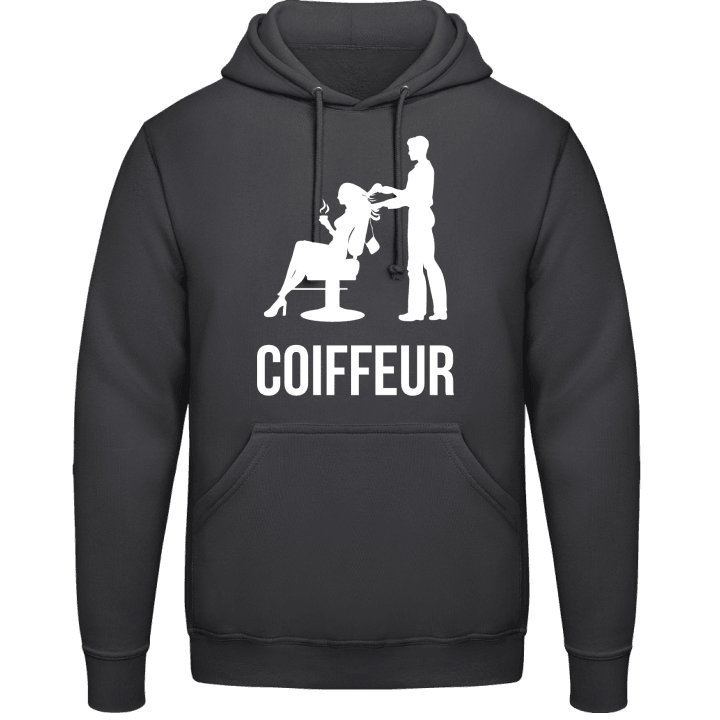 Coiffeur Silhouette Hoodie contain pic
