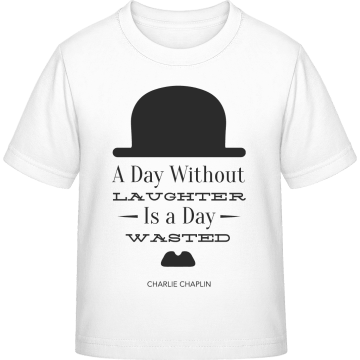 A Day Without Laughter Is a Day Wasted Kinderen T-shirt 0 image